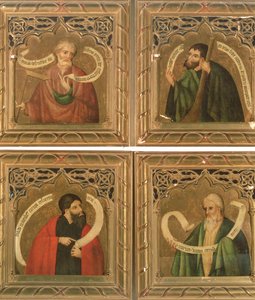 Saints Thomas, Jacques le Mineur, Judas Macchabée et Matthieu